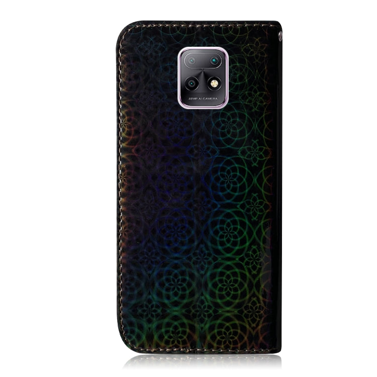 For Xiaomi Redmi 10X 5G Solid Color Colorful Magnetic Buckle Horizontal Flip PU Leather Case with Holder & Card Slots & Wallet & Lanyard
