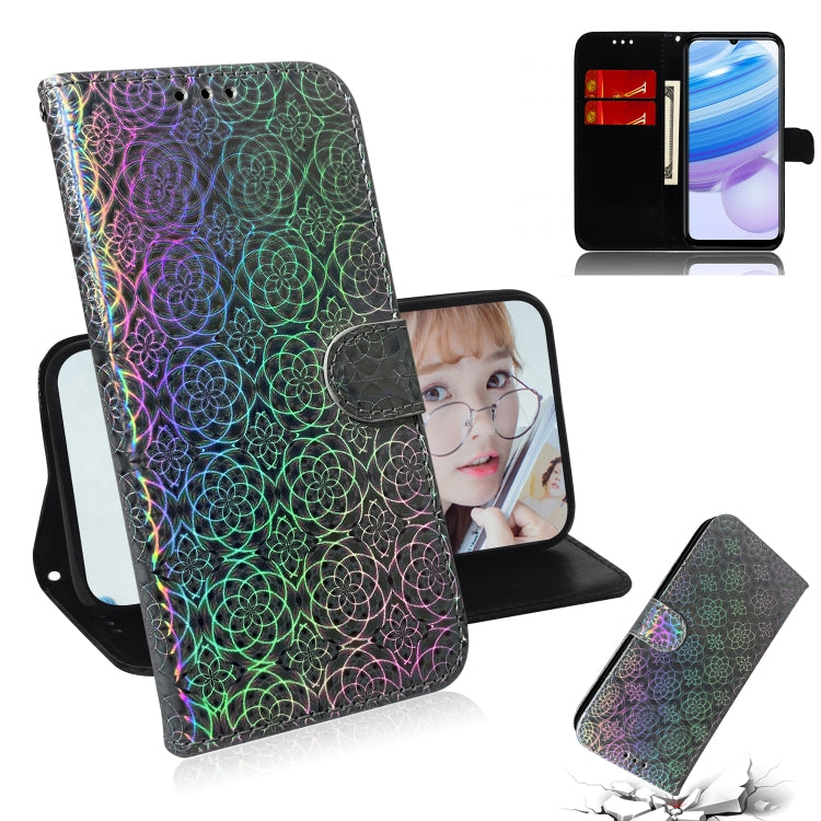 For Xiaomi Redmi 10X Pro 5G Solid Color Colorful Magnetic Buckle Horizontal Flip PU Leather Case with Holder & Card Slots & Wallet & Lanyard