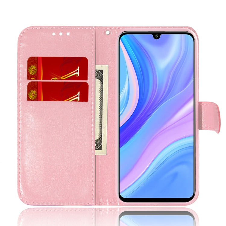 For Huawei P Smart S / Enjoy 10s / Y8p Solid Color Colorful Magnetic Buckle Horizontal Flip PU Leather Case with Holder & Card Slots & Wallet & Lanyard