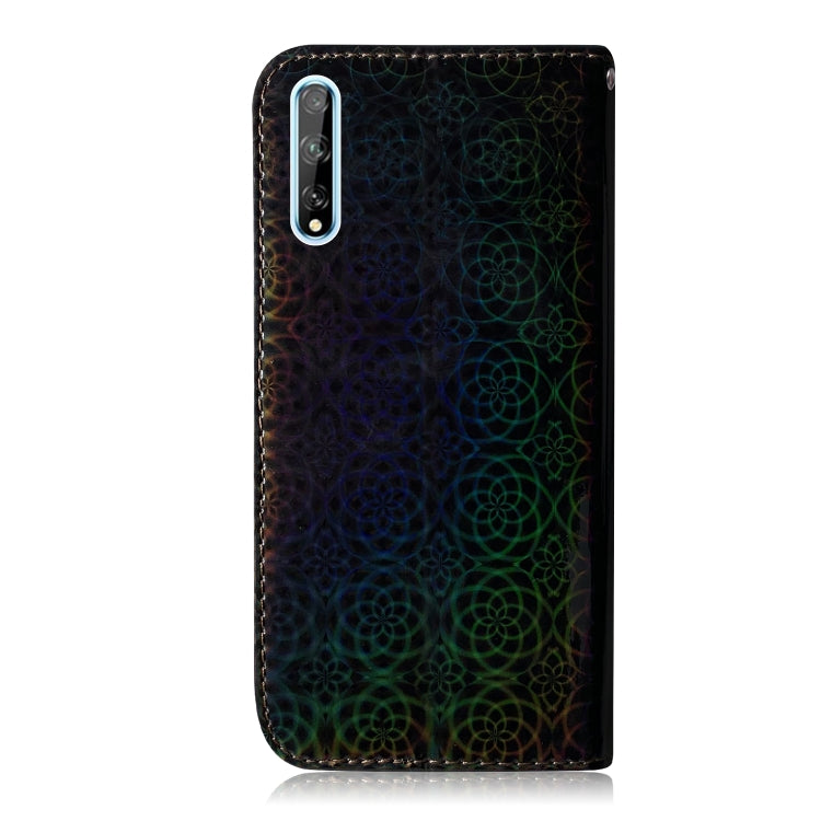 For Huawei P Smart S / Enjoy 10s / Y8p Solid Color Colorful Magnetic Buckle Horizontal Flip PU Leather Case with Holder & Card Slots & Wallet & Lanyard