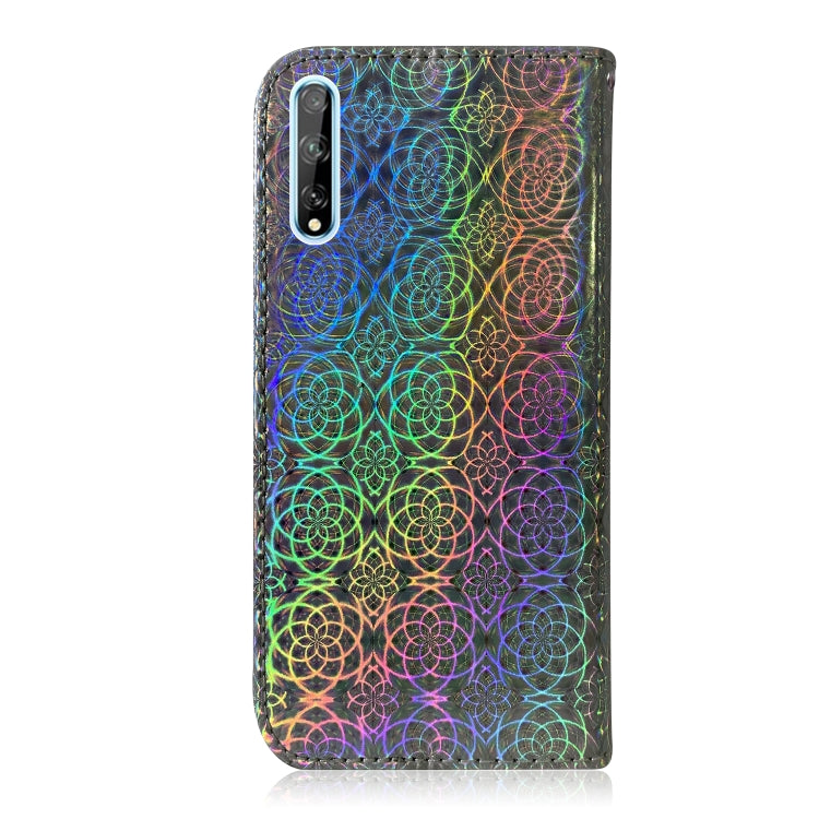 For Huawei P Smart S / Enjoy 10s / Y8p Solid Color Colorful Magnetic Buckle Horizontal Flip PU Leather Case with Holder & Card Slots & Wallet & Lanyard