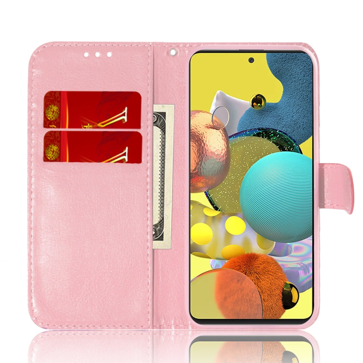 For Samsung Galaxy A51 5G Solid Color Colorful Magnetic Buckle Horizontal Flip PU Leather Case with Holder & Card Slots & Wallet & Lanyard