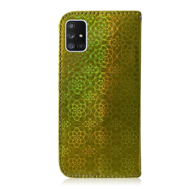 For Samsung Galaxy A71 5G Solid Color Colorful Magnetic Buckle Horizontal Flip PU Leather Case with Holder & Card Slots & Wallet & Lanyard