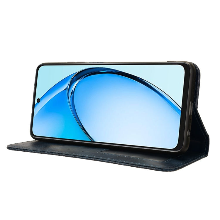 For OPPO A60 4G Magnetic Buckle Retro Texture Leather Phone Case