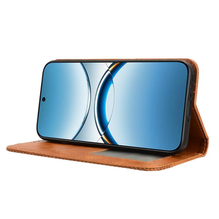 For OPPO Find X8 Magnetic Buckle Retro Texture Leather Phone Case