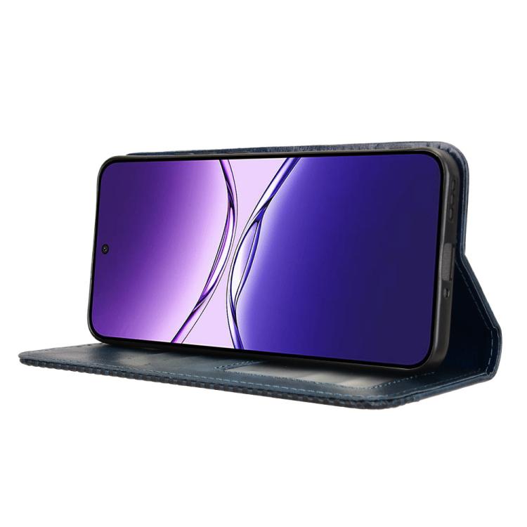 For OPPO F29 5G Global Magnetic Buckle Retro Texture Leather Phone Case