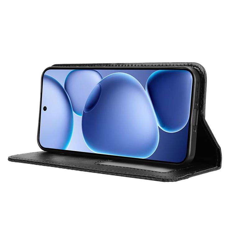 For OPPO Find X8s 5G Magnetic Buckle Retro Texture Leather Phone Case