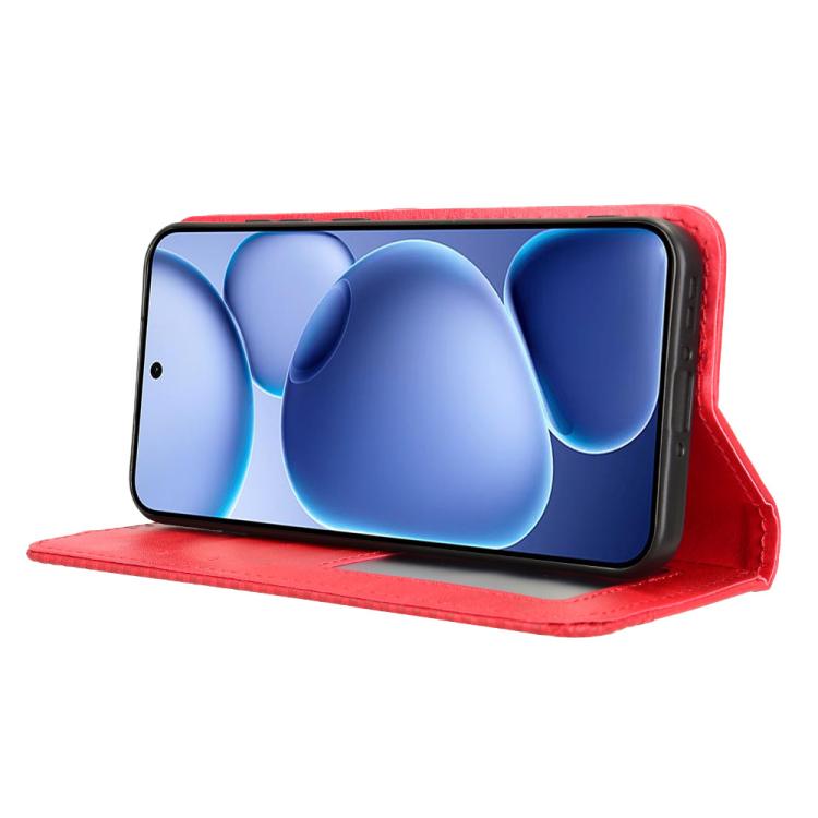 For OPPO Find X8s 5G Magnetic Buckle Retro Texture Leather Phone Case