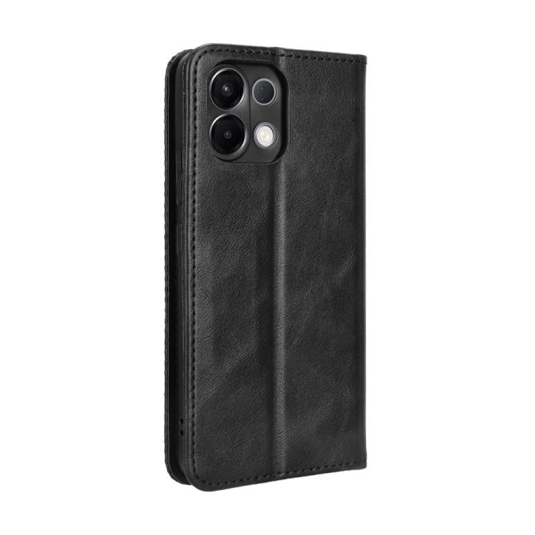 For OPPO K13 5G Magnetic Buckle Retro Texture Leather Phone Case