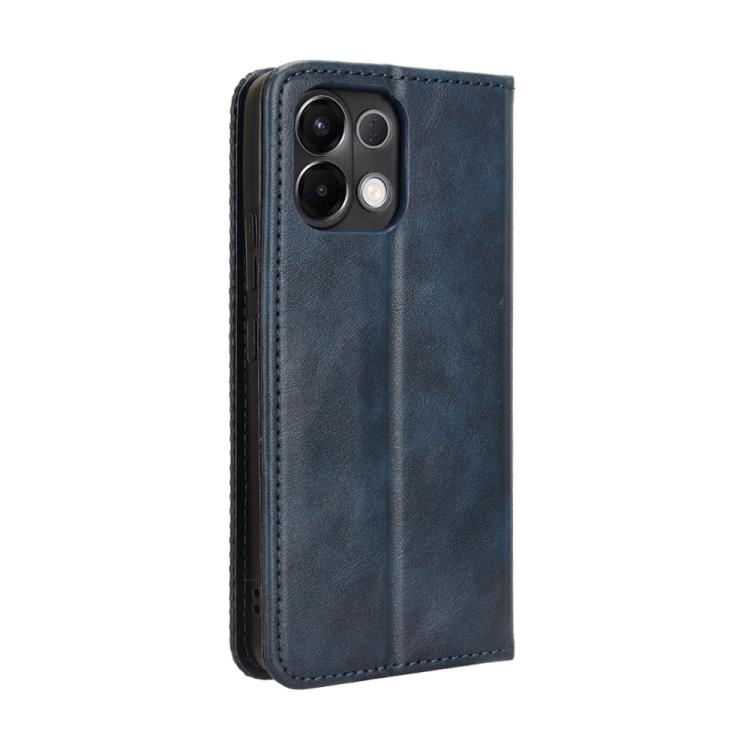 For OPPO K13 5G Magnetic Buckle Retro Texture Leather Phone Case