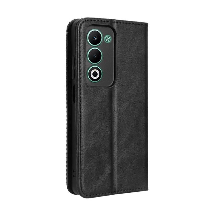 For OPPO A5 4G / 5G Global Magnetic Buckle Retro Texture Leather Phone Case