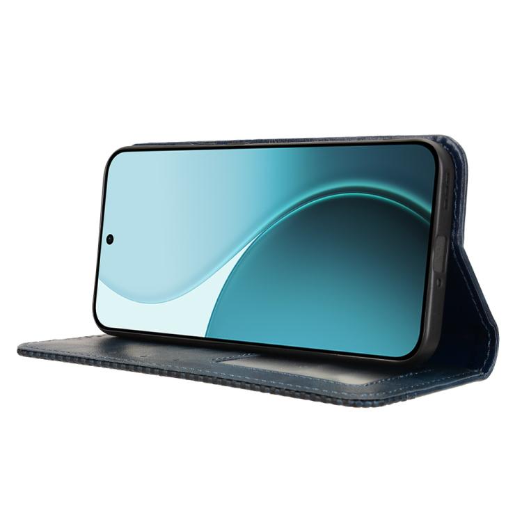 For OPPO Reno14 F 5G Magnetic Buckle Retro Texture Leather Phone Case