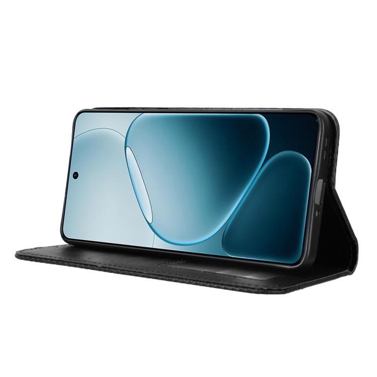For OPPO A6 Max 5G / F31 Pro+ 5G Magnetic Buckle Retro Texture Leather Phone Case