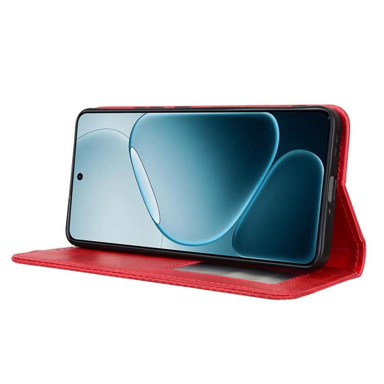 For OPPO A6 Max 5G / F31 Pro+ 5G Magnetic Buckle Retro Texture Leather Phone Case