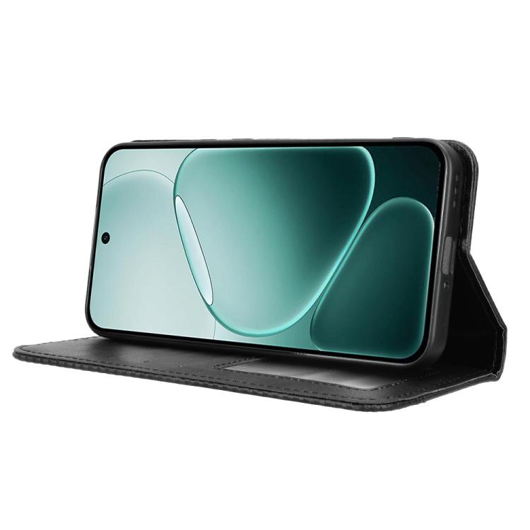 For OPPO F31 Pro 5G Magnetic Buckle Retro Texture Leather Phone Case