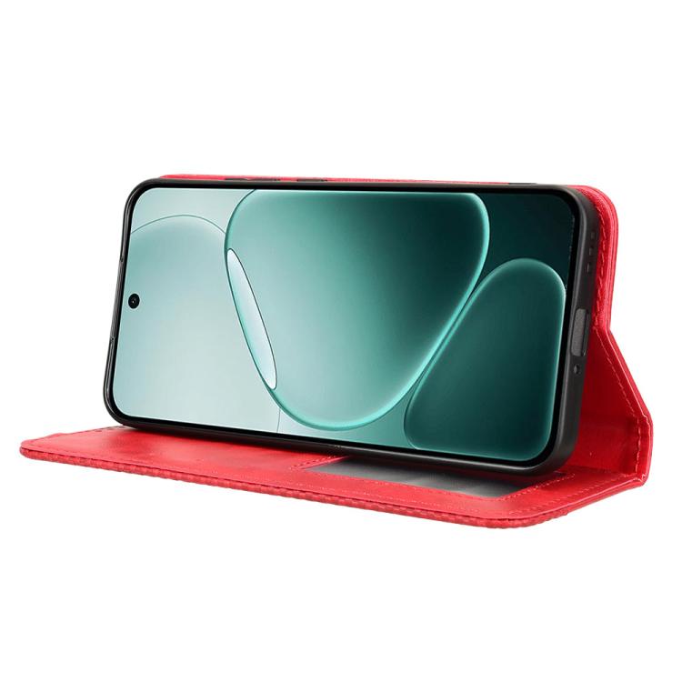 For OPPO F31 Pro 5G Magnetic Buckle Retro Texture Leather Phone Case