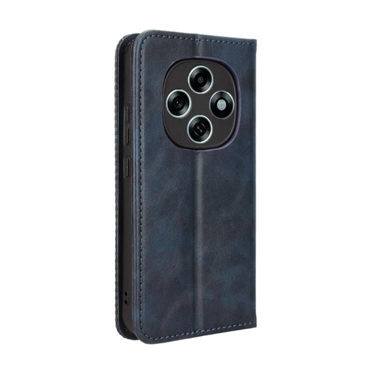 For OPPO F31 Pro 5G Magnetic Buckle Retro Texture Leather Phone Case