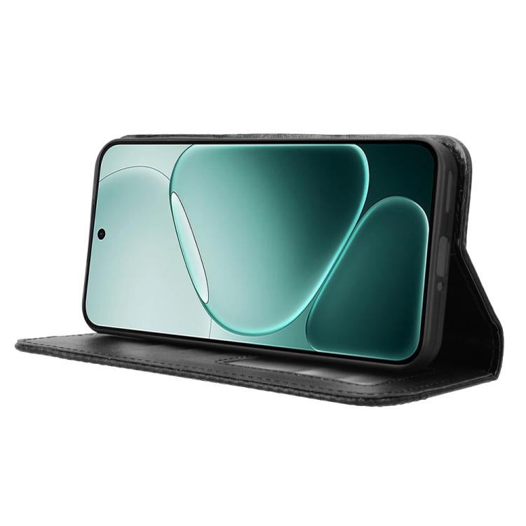 For OPPO A6 Pro 4G / 5G Global / F31 5G Magnetic Buckle Retro Texture Leather Phone Case
