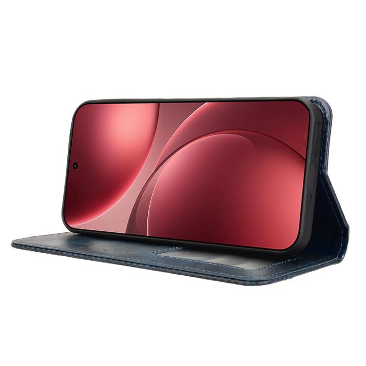 For OPPO Find X9 Pro Magnetic Buckle Retro Texture Leather Phone Case