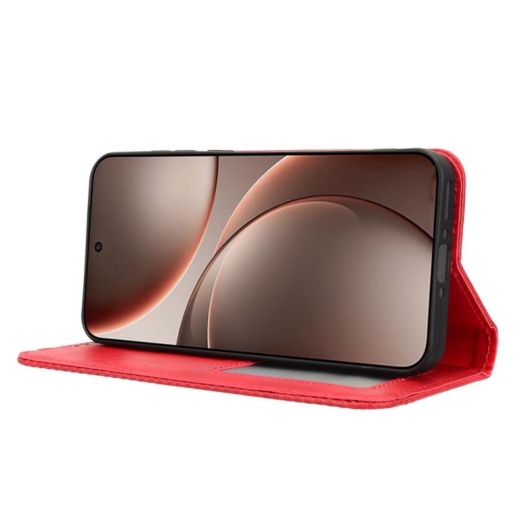 For OPPO Find X9 Magnetic Buckle Retro Texture Leather Phone Case