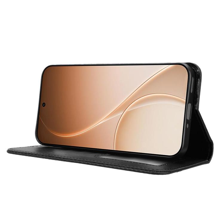 For OPPO Reno15 Pro 5G Global Magnetic Buckle Retro Texture Leather Phone Case