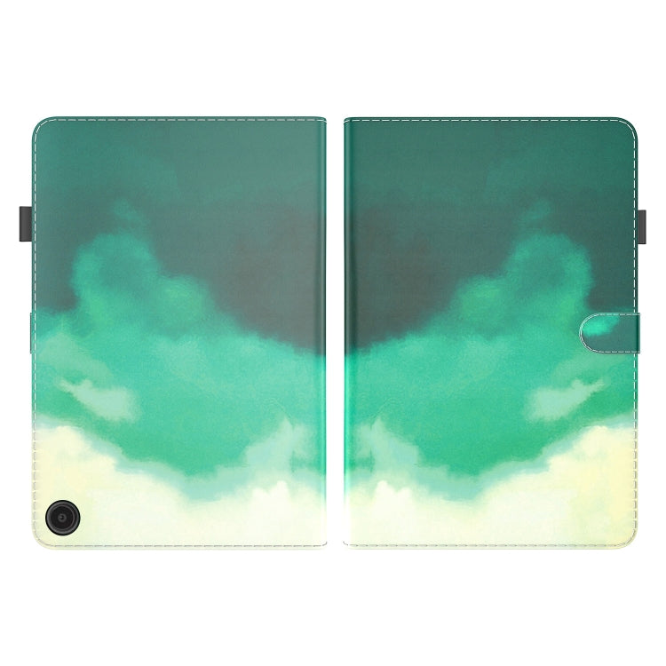 For Amazon Fire Max 11 Watercolor Pattern Flip Leather Tablet Case