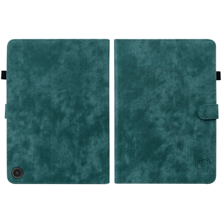 For Amazon Fire Max 11 Tiger Pattern Flip Leather Tablet Case