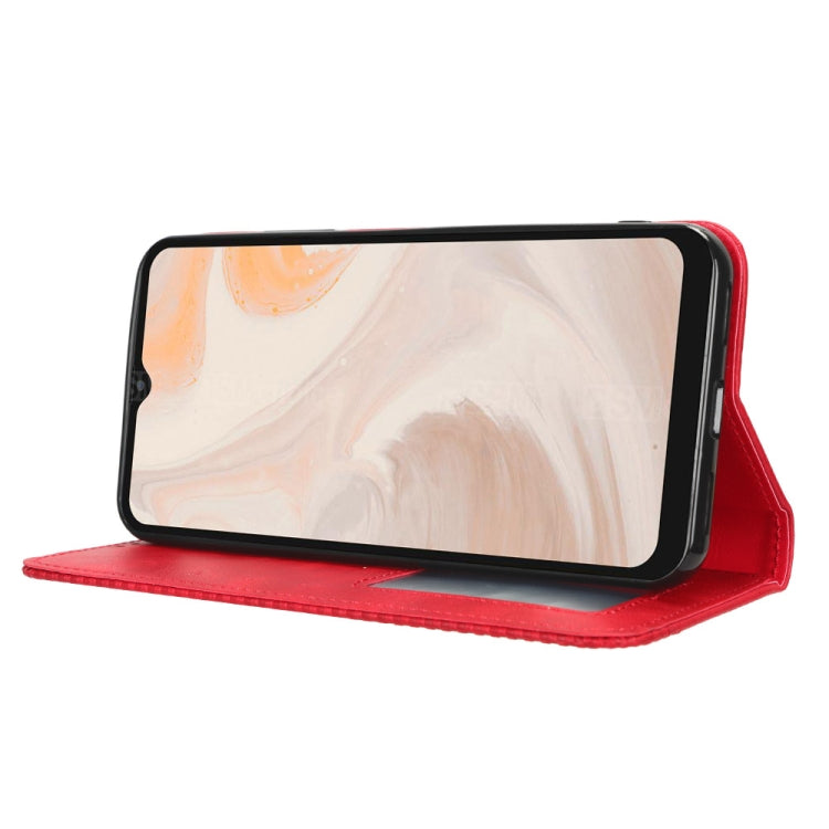 For Aiwa Phone B-2 JA3-SMP0602 Magnetic Buckle Retro Texture Leather Phone Case