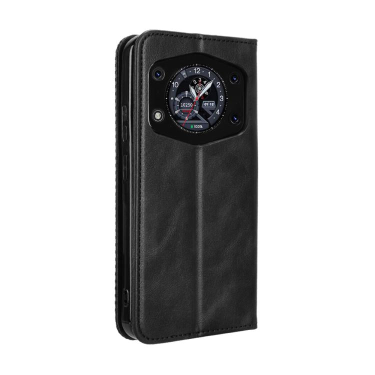 For Cubot A30 Magnetic Buckle Retro Texture Leather Phone Case
