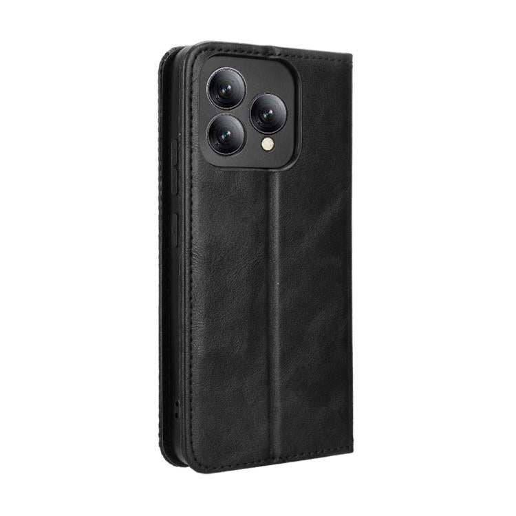For Cubot A40 Magnetic Buckle Retro Texture Leather Phone Case