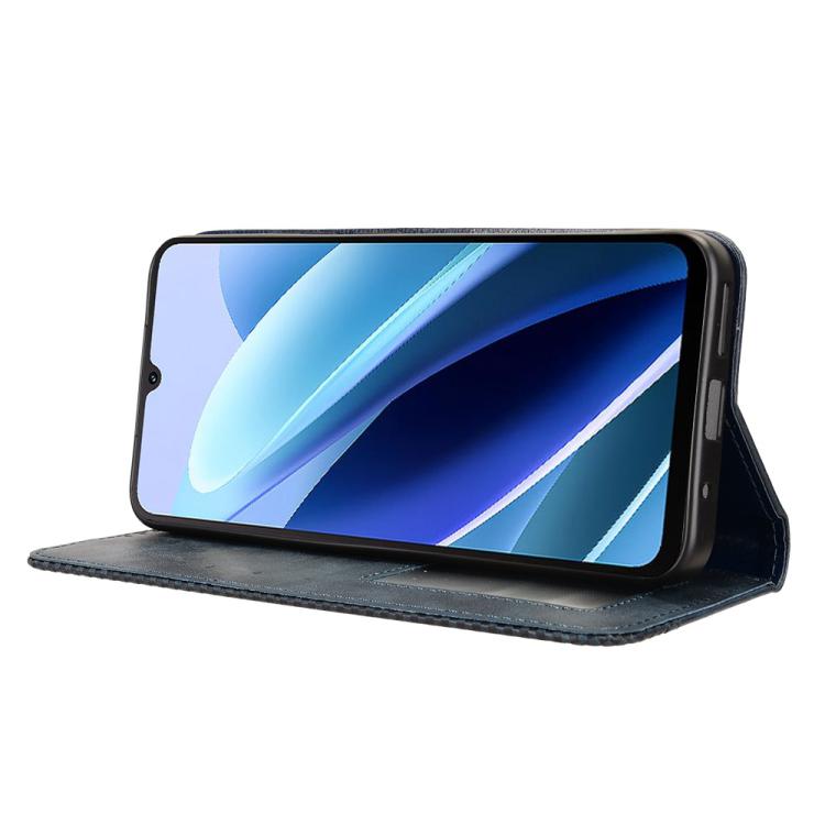 For Cubot A40 Magnetic Buckle Retro Texture Leather Phone Case