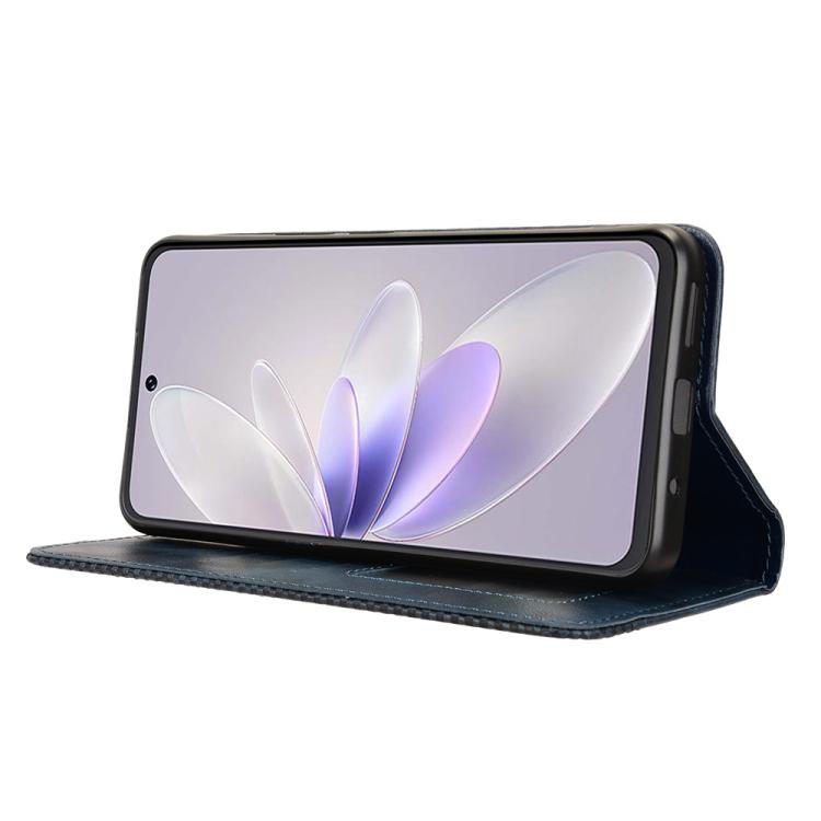 For Cubot Note 60 4G Magnetic Buckle Retro Texture Leather Phone Case