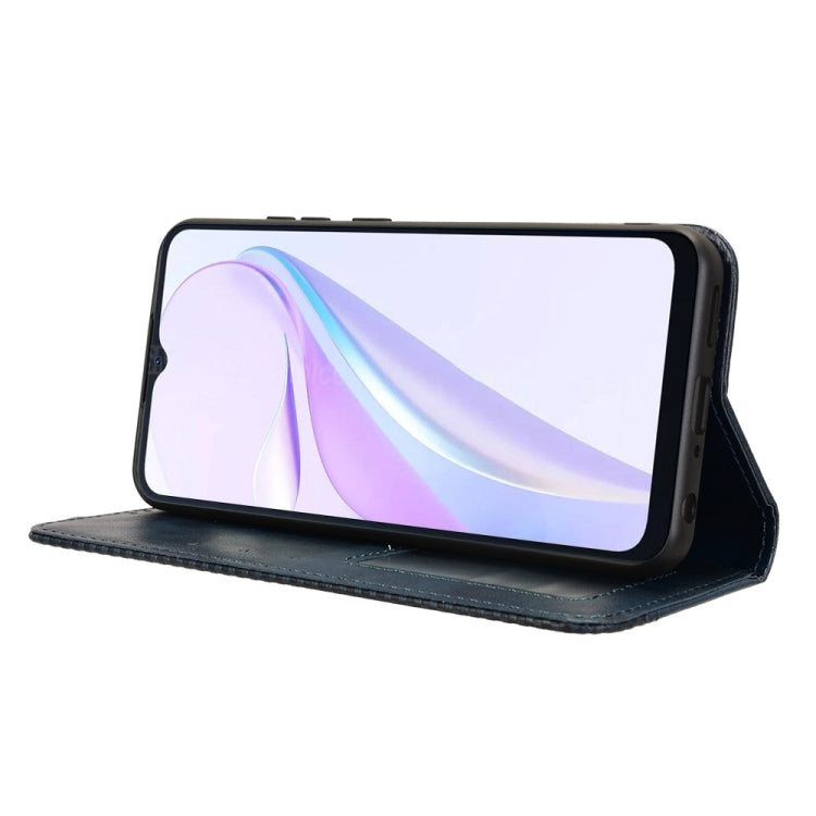 For Blackview Wave 6C Magnetic Buckle Retro Texture Leather Phone Case