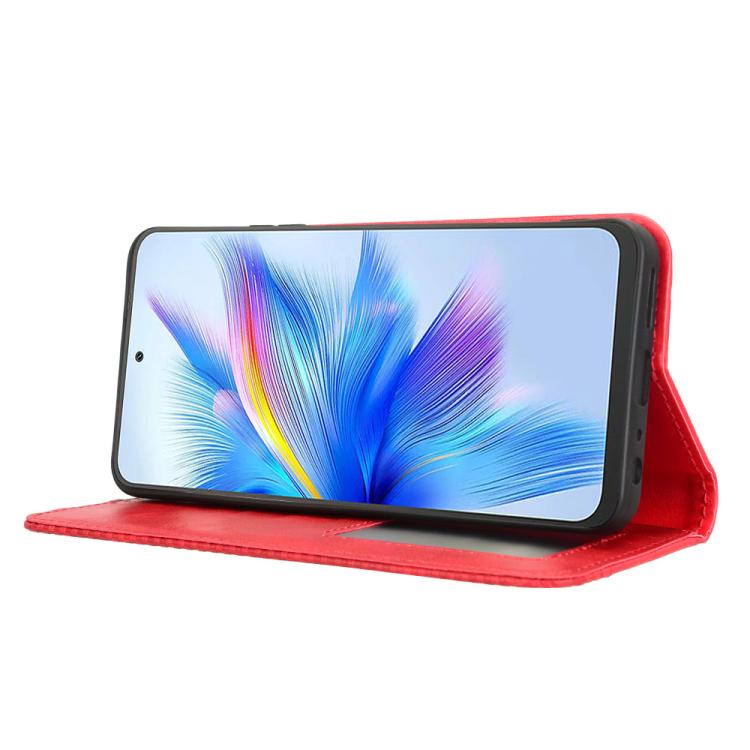For Blackview Shark 9 Magnetic Buckle Retro Texture Leather Phone Case