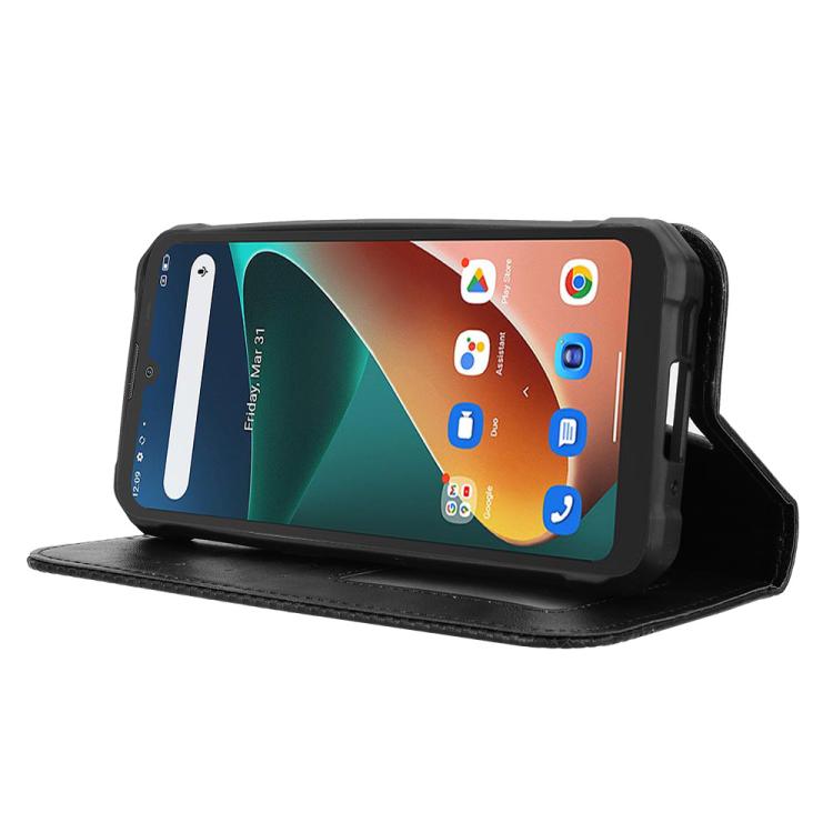 For Blackview BV5300 / BV5300 Pro Magnetic Buckle Retro Texture Leather Phone Case