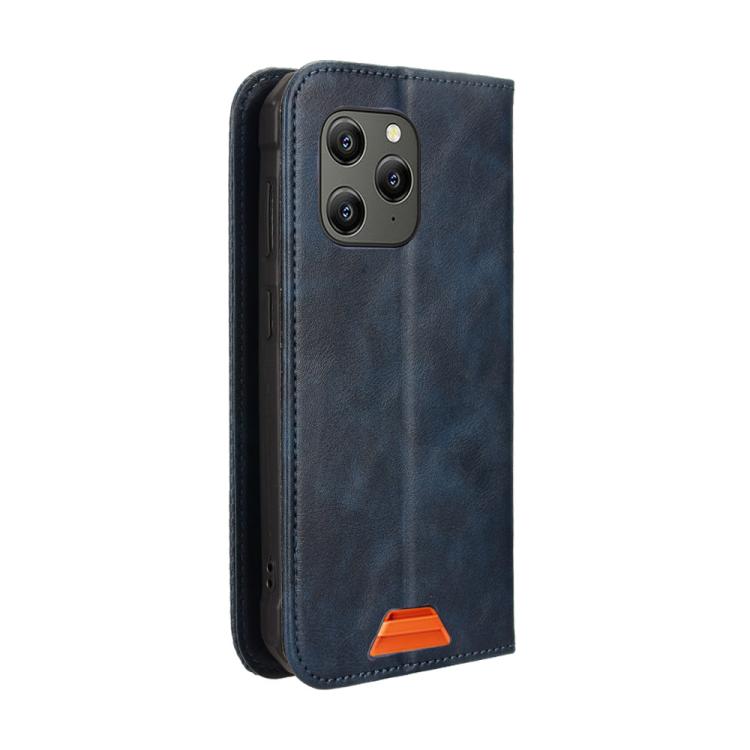 For Blackview BV5300 / BV5300 Pro Magnetic Buckle Retro Texture Leather Phone Case