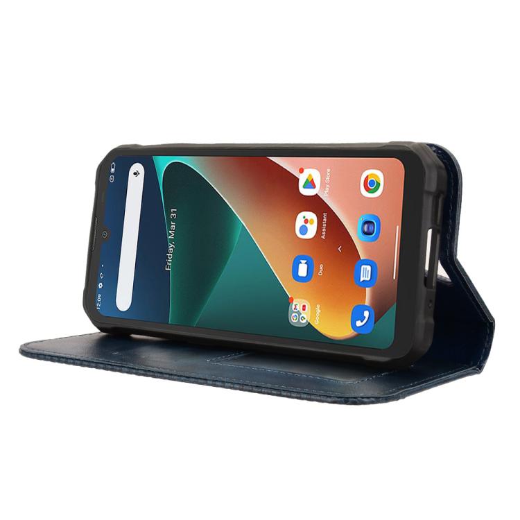 For Blackview BV5300 / BV5300 Pro Magnetic Buckle Retro Texture Leather Phone Case
