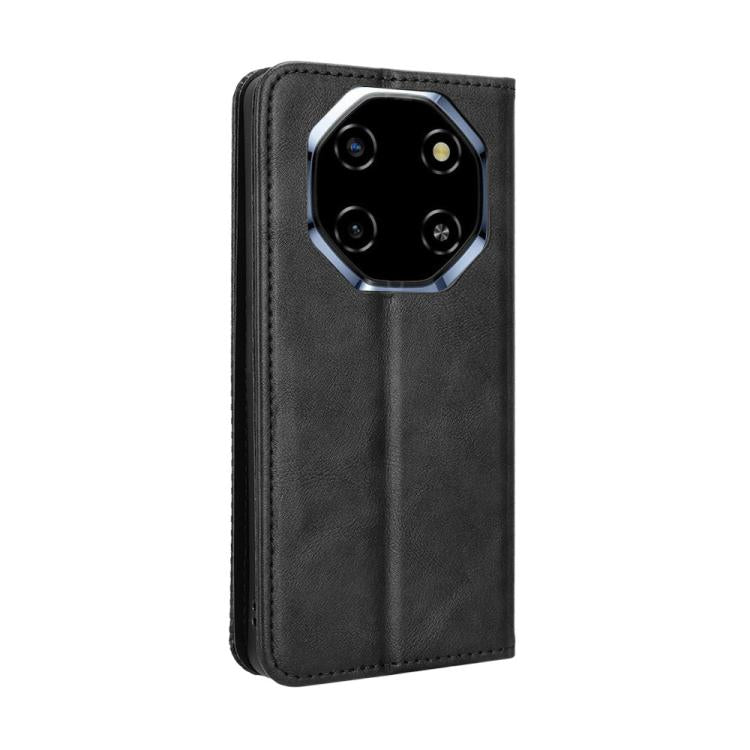 For Blackview SHARK 6 Magnetic Buckle Retro Texture Leather Phone Case