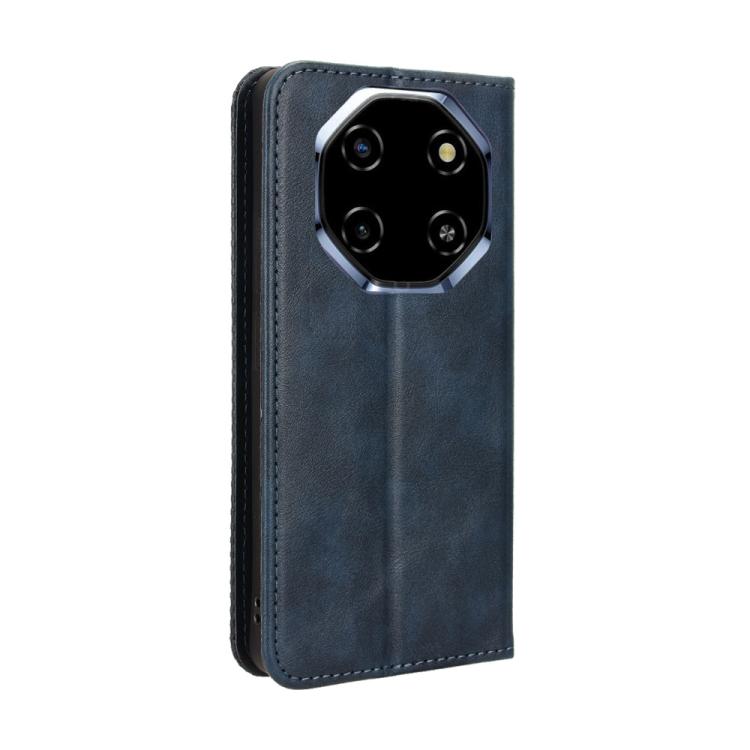 For Blackview SHARK 6 Magnetic Buckle Retro Texture Leather Phone Case