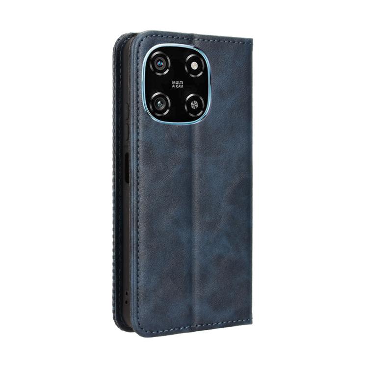 For Blackview COLOR 6 Magnetic Buckle Retro Texture Leather Phone Case