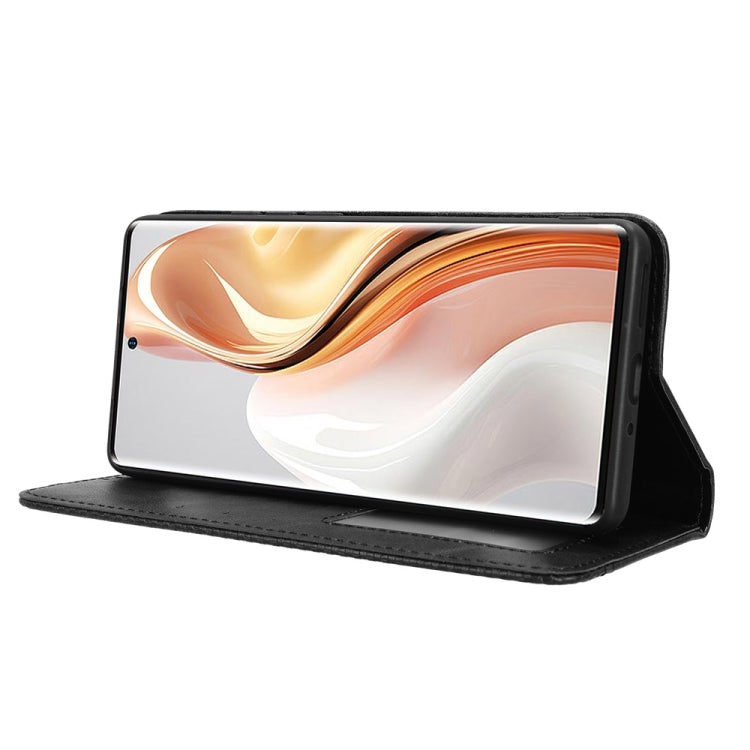 For Ulefone Note 17 Pro Magnetic Buckle Retro Texture Leather Phone Case