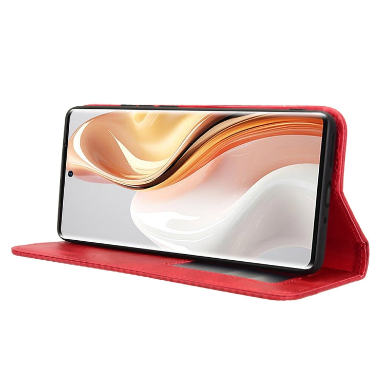 For Ulefone Note 17 Pro Magnetic Buckle Retro Texture Leather Phone Case