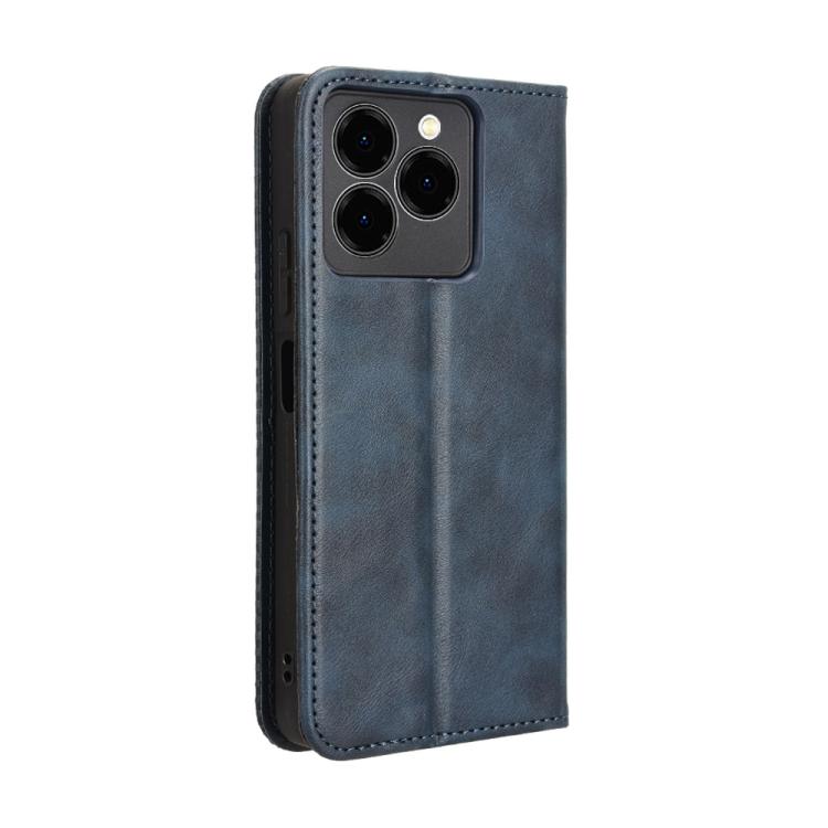 For Ulefone Note 20 Pro Magnetic Buckle Retro Texture Leather Phone Case
