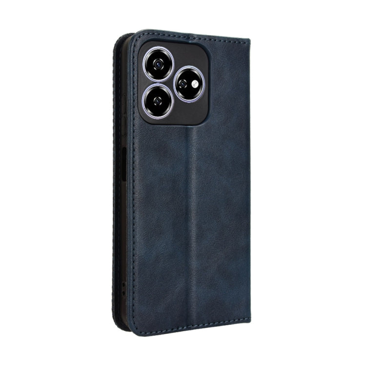 For ZTE Blade V60 / Axon 60 4G Magnetic Buckle Retro Texture Leather Phone Case