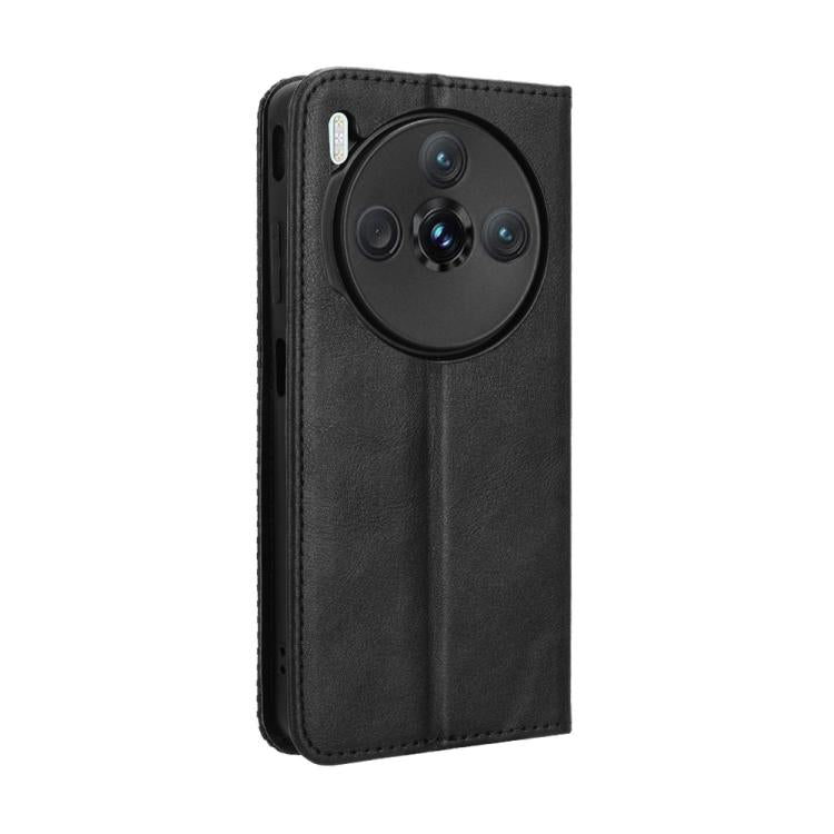 For ZTE nubia Z60S Pro Magnetic Buckle Retro Texture Leather Phone Case