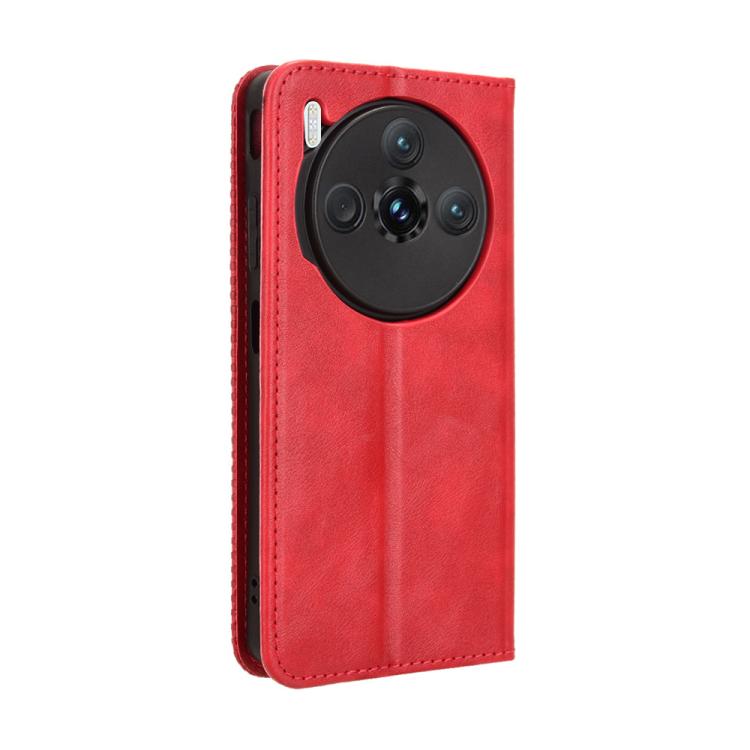 For ZTE nubia Z60S Pro Magnetic Buckle Retro Texture Leather Phone Case
