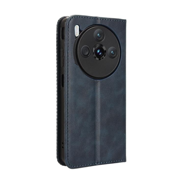 For ZTE nubia Z60S Pro Magnetic Buckle Retro Texture Leather Phone Case