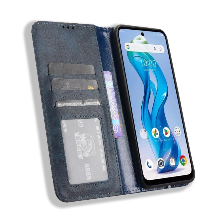 For ZTE nubia S 5G A403ZT Magnetic Buckle Retro Texture Leather Phone Case
