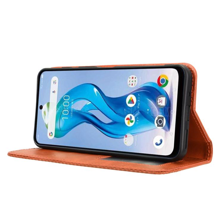For ZTE nubia S 5G A403ZT Magnetic Buckle Retro Texture Leather Phone Case