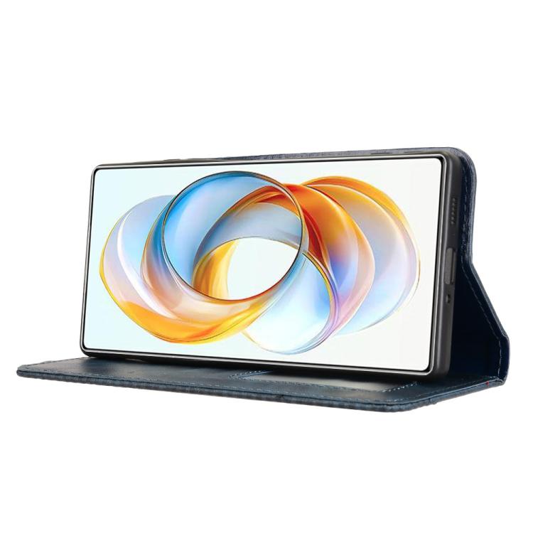 For ZTE nubia Z70 Ultra Magnetic Buckle Retro Texture Leather Phone Case